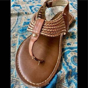 merona brown sandals